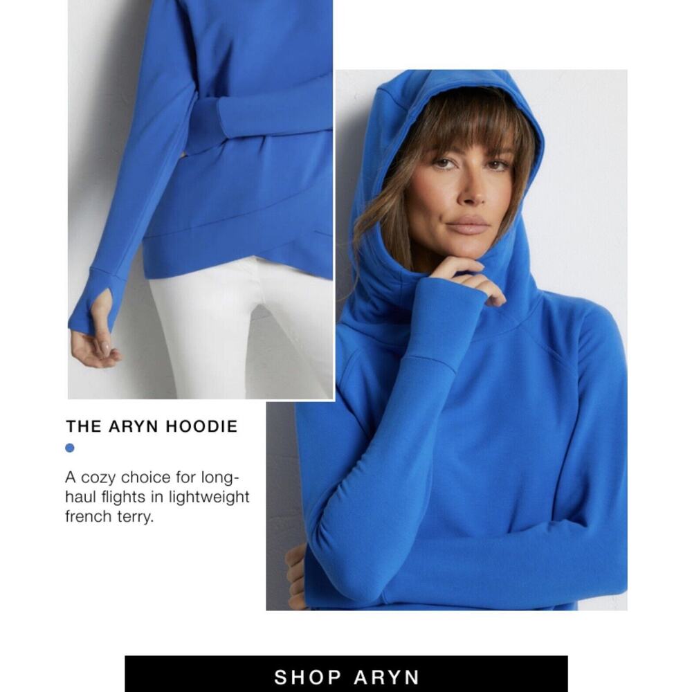 Anatomie Blue Hoodie Top